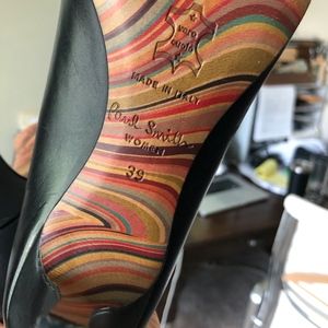 Paul Smith UK Shoes PeepToe Sandal Kitten Heels 39